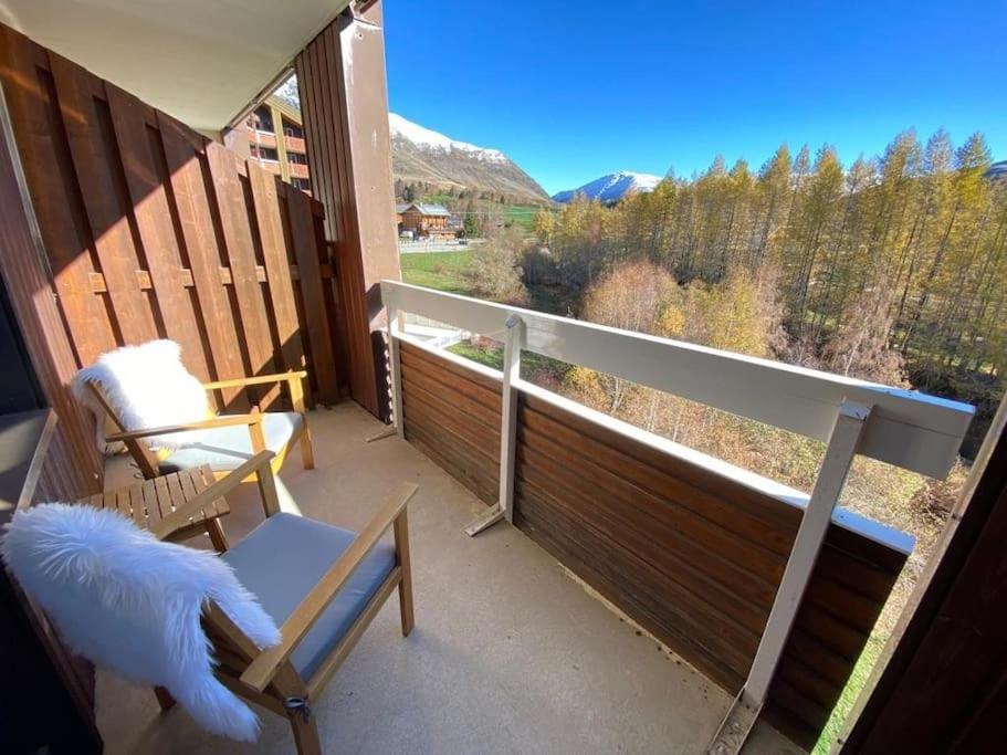 Au Pied Des Pistes Avec Parking Entierement Renove Appartement Huez Buitenkant foto